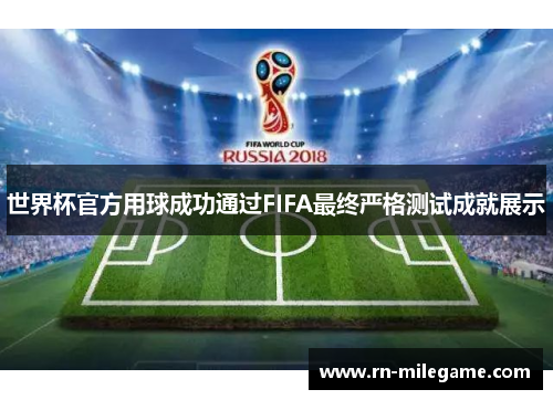 世界杯官方用球成功通过FIFA最终严格测试成就展示